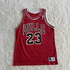 90s シカゴ ブルズ ユニフォーム ジョーダン champion製 BD96