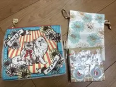 PAUL & JOE メモ帳 鳥 花柄のサムネイル