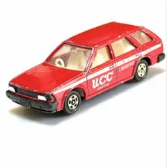 日本製トミカ　日産 ブルーバード ワゴン　UCC 上島珈琲