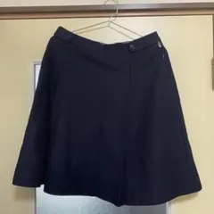 HUMAN WOMAN ネイビー フレアスカート ひざ丈 シンプルのサムネイル
