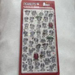 スヌーピー　クリスタルステッカー　3Dシール