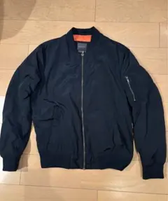 値下げします！ MA-1スタイル ネイビー ジャケット