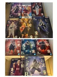 m*8様 鬼滅の刃 一番くじ フィギュア 11点セット 全て新品未開封 伊黒 富