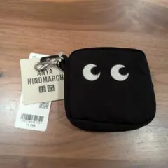 ANYA HINDMARCH ×ユニクロ アニヤハインドマーチアイズエコバッグ黒