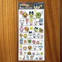 【正規品】4サイズステッカー　プチプチおみせっちシリーズ　たまごっち