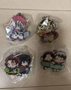 鬼滅の刃 キャラばんちょうこうラバーマスコット 無限城 4個セット
