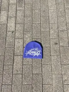 OBEY 紫色 ビーニー帽子のサムネイル