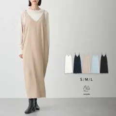 for/c キャミワンピース ブラック Sサイズ