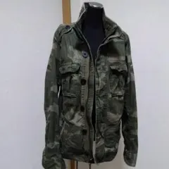 正規品　アバクロ ミリタリージャケット　迷彩