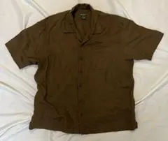 Eddie Bauer 半袖シャツ XL ブラウン