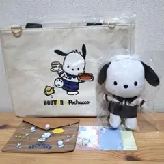 【完売品】ドトール福袋　ポチャコバックとドトール制服ポチャコぬいぐるみ　他セット