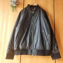 ❣️【150】ユニクロ MA-1 ブルゾン ブラック ジャケット 男の子 女の子