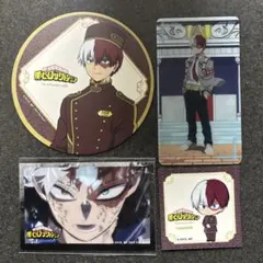 僕のヒーローアカデミア　アニメイトカフェ　特典カード　コースター　轟焦凍