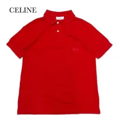 【希少】 CELINE オールドセリーヌ ポロシャツ 馬車ロゴ 刺繍 フランス製のサムネイル