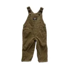 【雰囲気◎】OSHKOSH キッズオーバーオール 6Month コーデュロイ