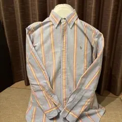 ラルフローレンシャツ　Lストライプ