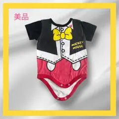 ✨美品✨ミッキーマウスロンパース タキシードデザイン 70cm ディズニー
