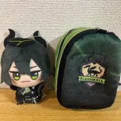 ディズニー ツイステ　ディアソムニア ちびぐるみ　ポーチ　マレウス　セット