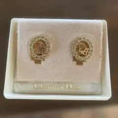 Christian Dior ゴールド イヤリングのサムネイル