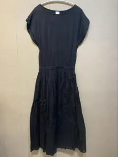 URBAN RESEARCH DOORS コットンギャザーワンピース