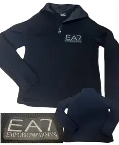EMPORIO ARMANI ＥＡ7 厚手ハーフジップニット Mサイズ