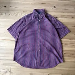 90s Ralph Lauren BLAIRE BDシャツ L ギンガム