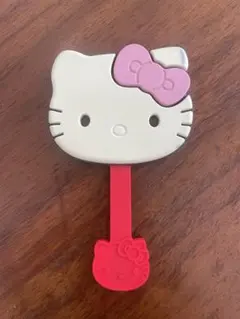 ハローキティ　サンリオキャラクターズ　チョコレート型　ハンドミラー