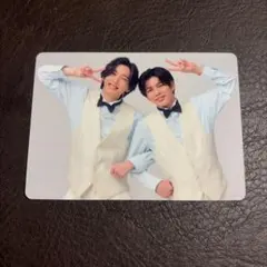 道枝駿佑 長尾謙杜 CD特典 トレカ
