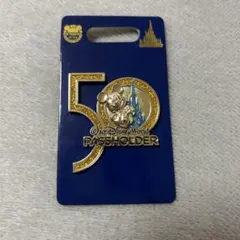 ウォルトディズニーワールド WDW フロリダ ディズニー 50周年 ピンバッジ