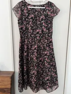 LAURA ASHLEY フラワープリント ワンピース