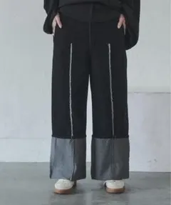 Utusiyo｜ウツシヨ　denim pants 房のサムネイル