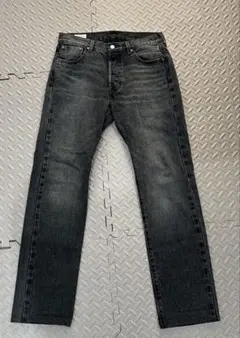 リーバイス 501 ダークグレー ストレートデニム W30 L32