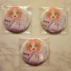 名探偵プリキュア 極楽湯 缶バッジ 明智あんな 3点