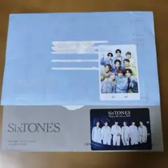 SnowMan SixTONES 2026ファンクラブ会報　バースデーカード