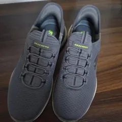 SKECHERS Slip-Ins グレー スニーカー25.5cm