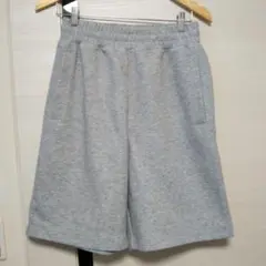 UNIQLO C グレー スウェットワイドショーツ S