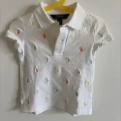 POLO RALPH LAUREN 刺繍ポロシャツ 4/4T