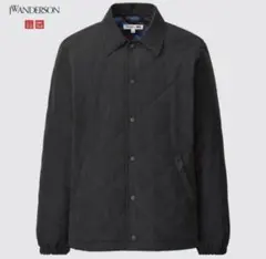 ユニクロ×JW ANDERSON パデッドコーチジャケット　ブラック　XLサイズ