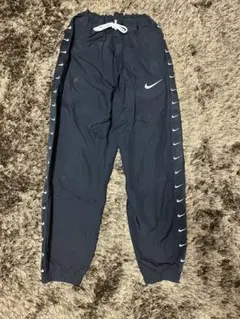 NIKE ウーブン ナイロン パンツ サイドロゴ スウッシュXXL 【廃盤】