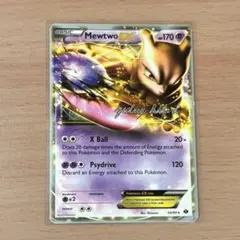 Mewtwo ex サイン入り world championships 2012