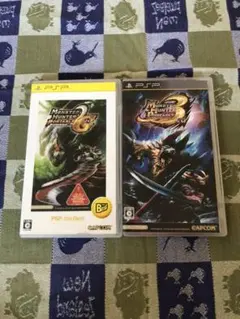 PSP値下げ中！　モンスターハンターポータブル2nd G.3rdの2点セット！