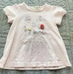 moo non non ピンク Tシャツ 100
