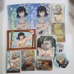 嘴平伊之助.ポストカード&缶バッジセット