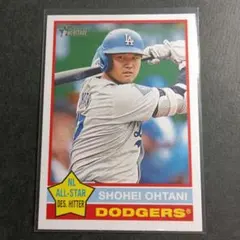 Topps Heritage 大谷翔平 ドジャース プリントサイ カード - メルカリ