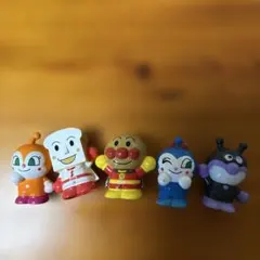 アンパンマン キャラクター フィギュア 5体セット指人形