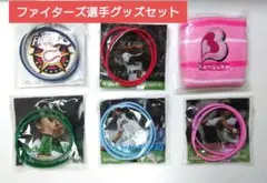 【未開封品】北海道日本ハムファイターズ リストバンド6点セット 3,000円相当のサムネイル