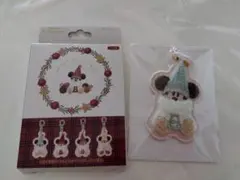 リルリンリン　キーチェーン　水色　ディズニー