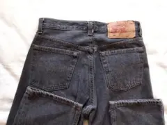 リーバイスLevi’ｓUSA製５０１ブラック　先染め W２９L３４ ９０’ｓ