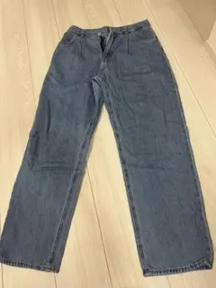 H&M レディース デニムパンツ LOOSE HIGH WAIST