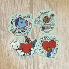 BTS BT21 ステッカー